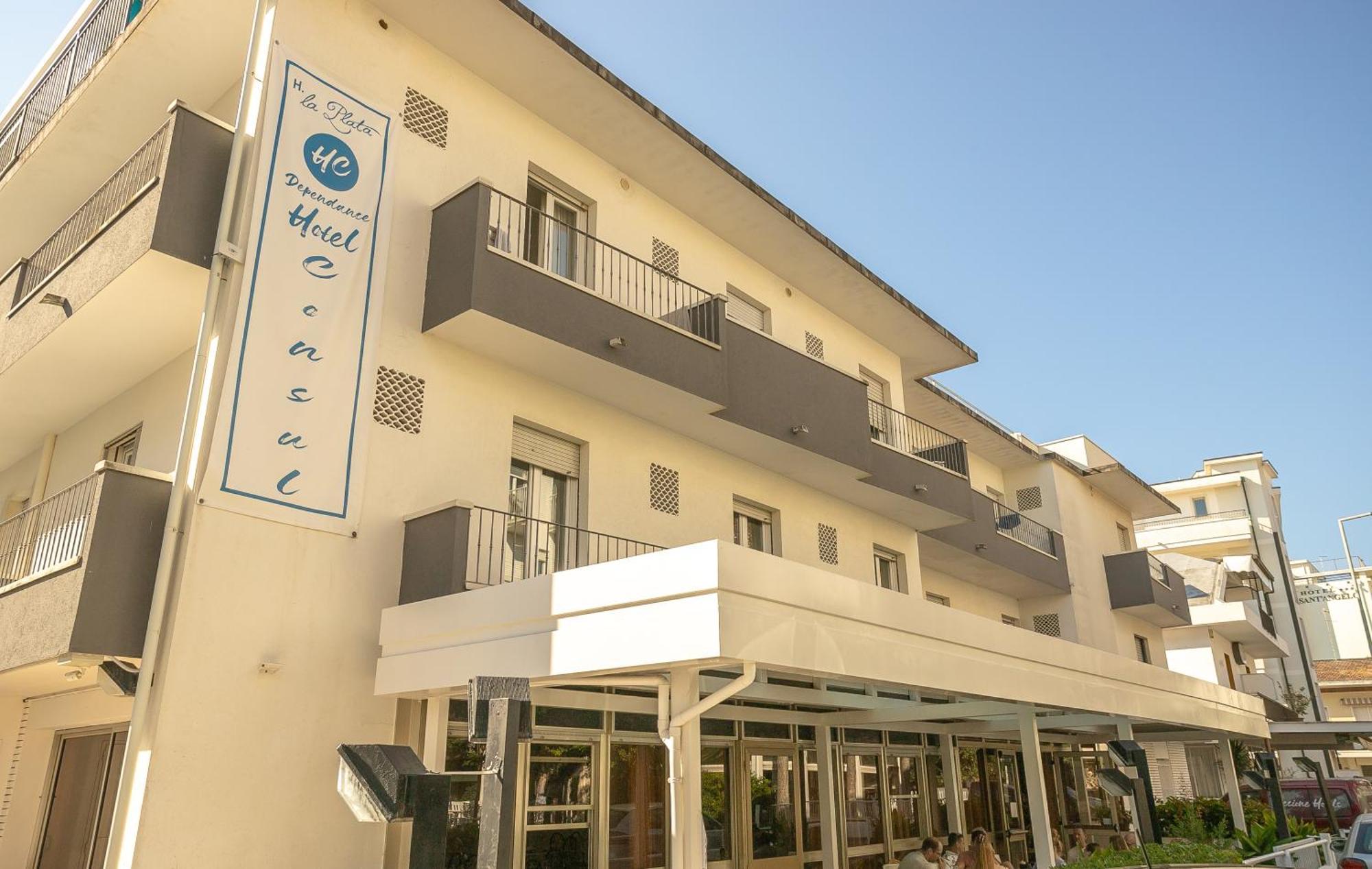 La Plata Hotel - Con Piscina Riccione Exterior foto